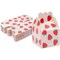 Sparkle and Bash Strawberry Goodie Boxes - Pink, 3.5 x 3.5 x 5.8 in, 36 Count - Party Favor Candy Boxes Bags for Strawberry Themed Party Decor